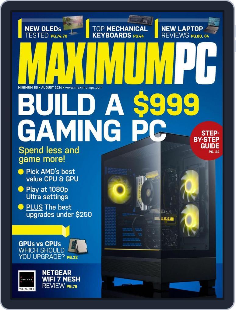 Maximum PC August 2024 (Digital) - DiscountMags.com