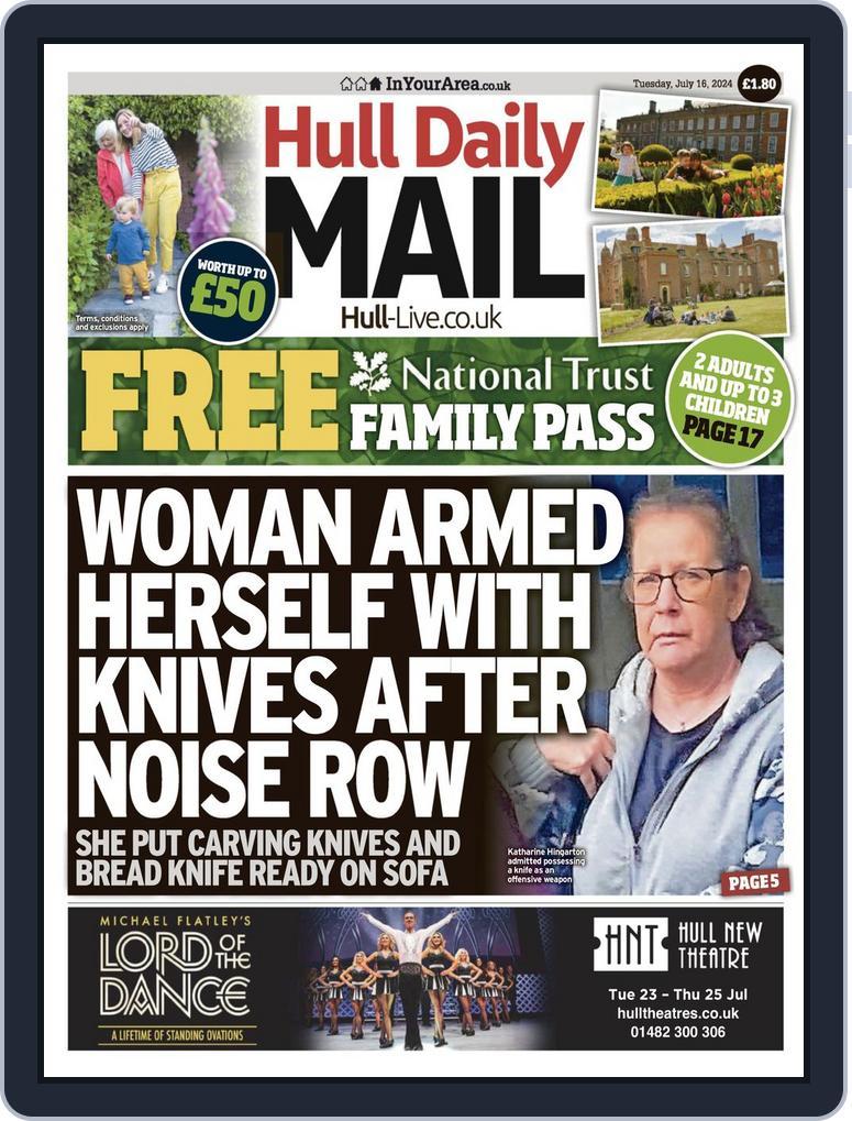 Hull Daily Mail July 16, 2024 (Digital) - DiscountMags.com