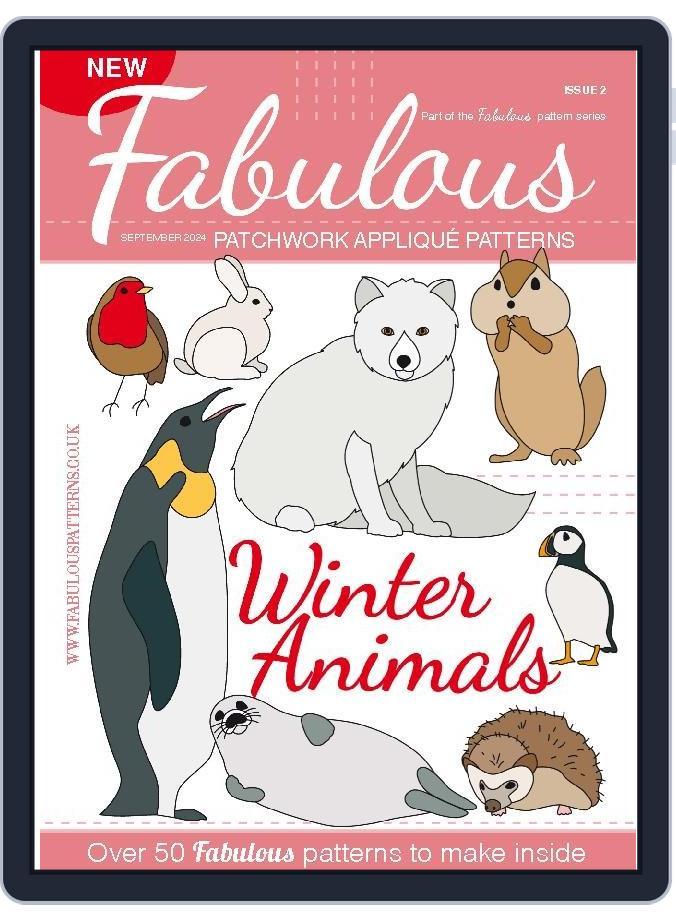 Fabulous Patchwork Appliqué Patterns Winter Animals (Digital ...