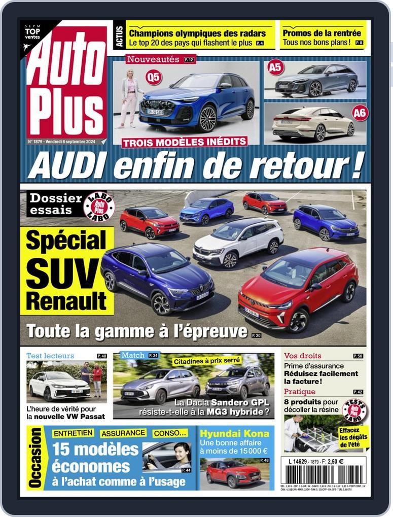 Auto Plus France No. 1879 (Digital) - DiscountMags.com