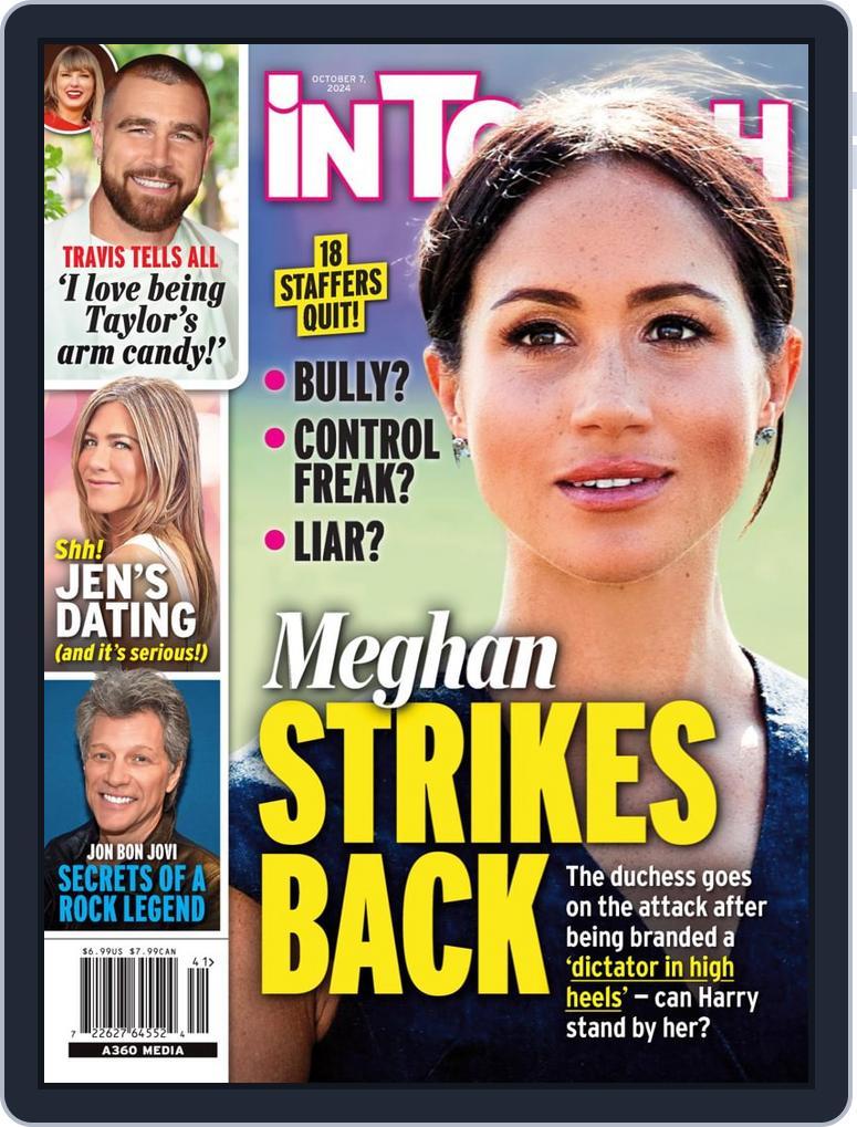In Touch Weekly October 7, 2024 (Digital) - DiscountMags.com