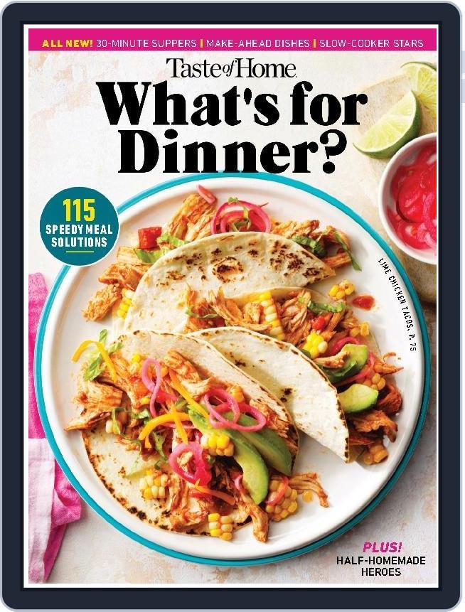 What's For Dinner? Magazine (Digital) - DiscountMags.com