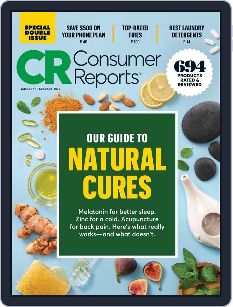 Consumer Reports January/February 2025 (Digital) - DiscountMags.com