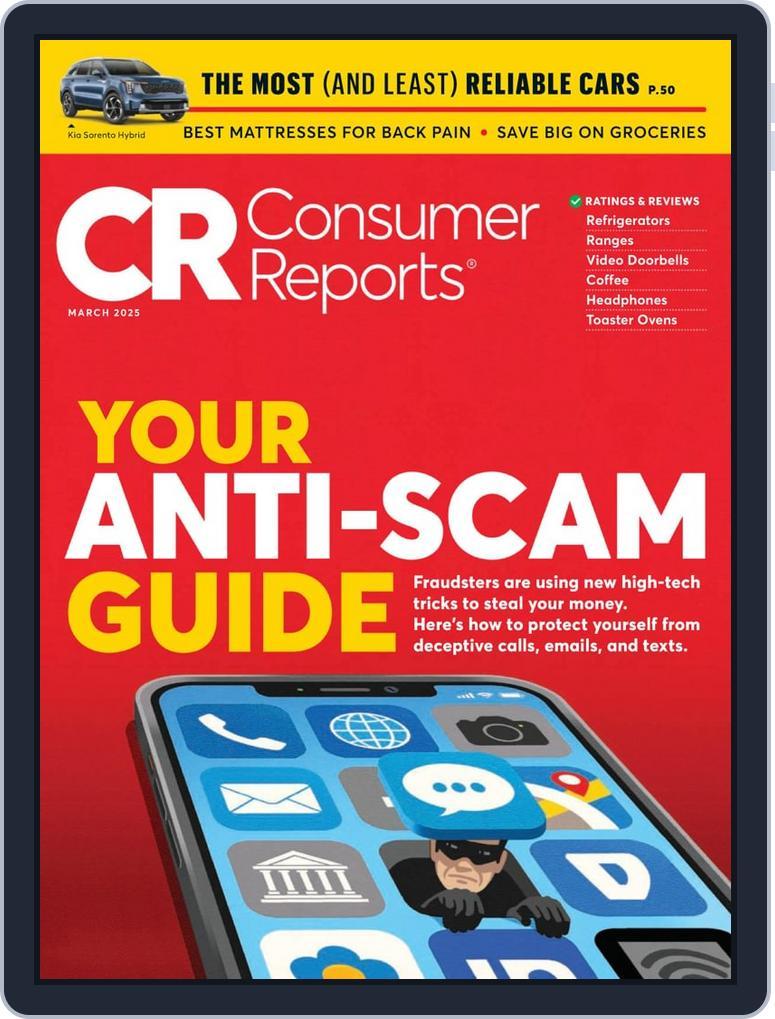 Consumer Reports March 2025 (Digital) - DiscountMags.com
