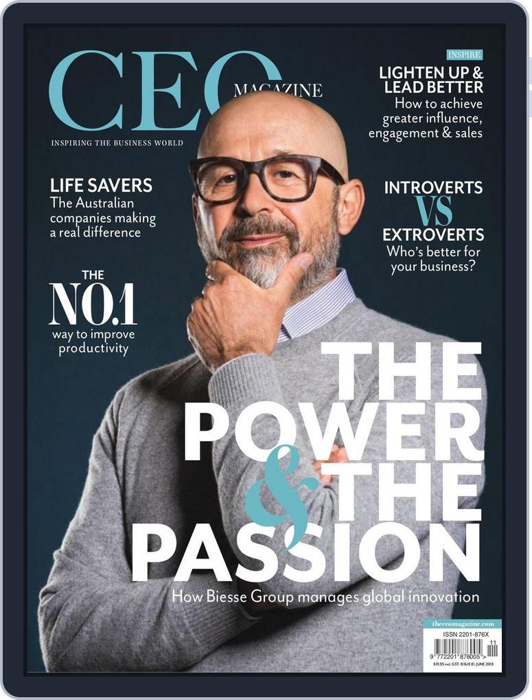 The CEO Magazine - ANZ June 2018 (Digital) - DiscountMags.com