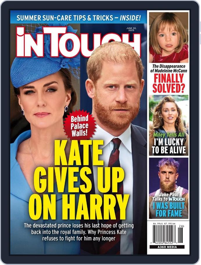 In Touch Weekly Current Issue In Touch Weekly June 30, 2025 (Digital) - DiscountMags.com