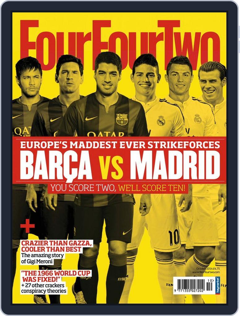 FourFourTwo UK October 2014 (Digital) - DiscountMags.com
