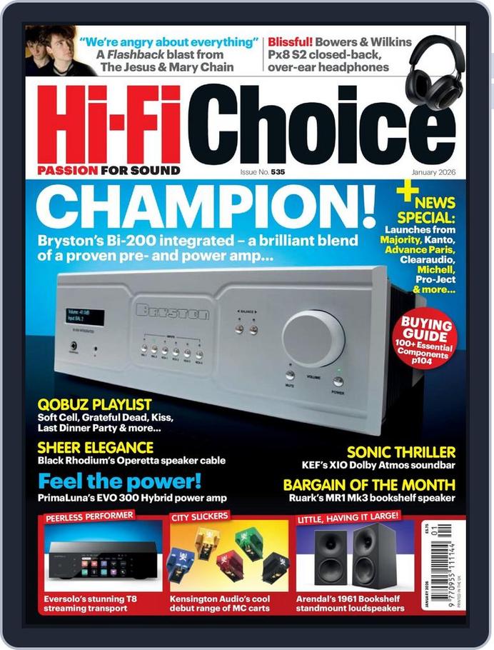 Choice Cover Hi-Fi Choice January 2026 (Digital) - DiscountMags.com