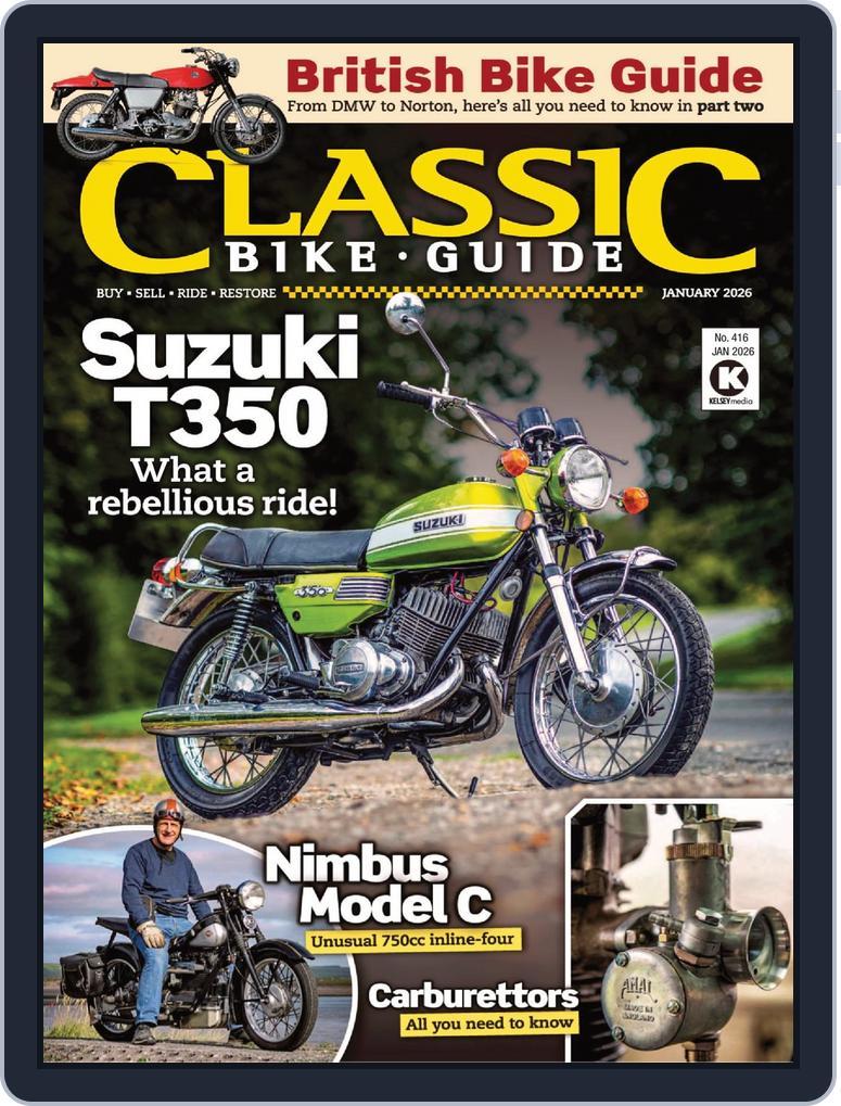 Classic Bike Guide January 2026 (Digital) - DiscountMags.com