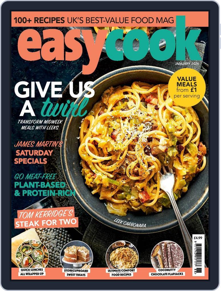 Easy Cook January 2026 (Digital) - DiscountMags.com