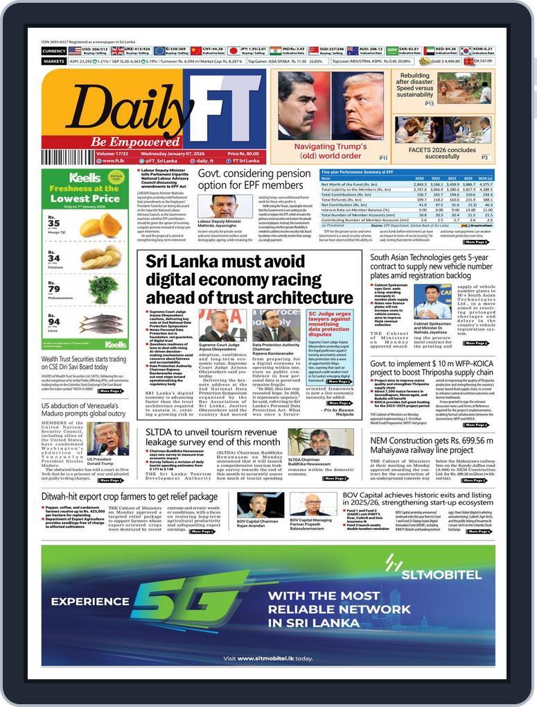 Daily Ft January 07, 2026 (Digital) - DiscountMags.com