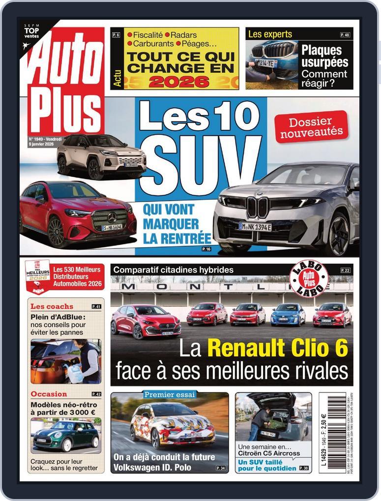 Auto Plus France No. 1949 (Digital) - DiscountMags.com