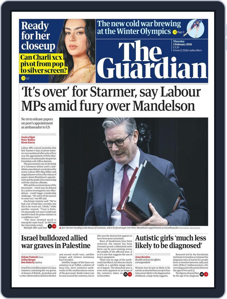 The Guardian February 05, 2026 (Digital) - DiscountMags.com
