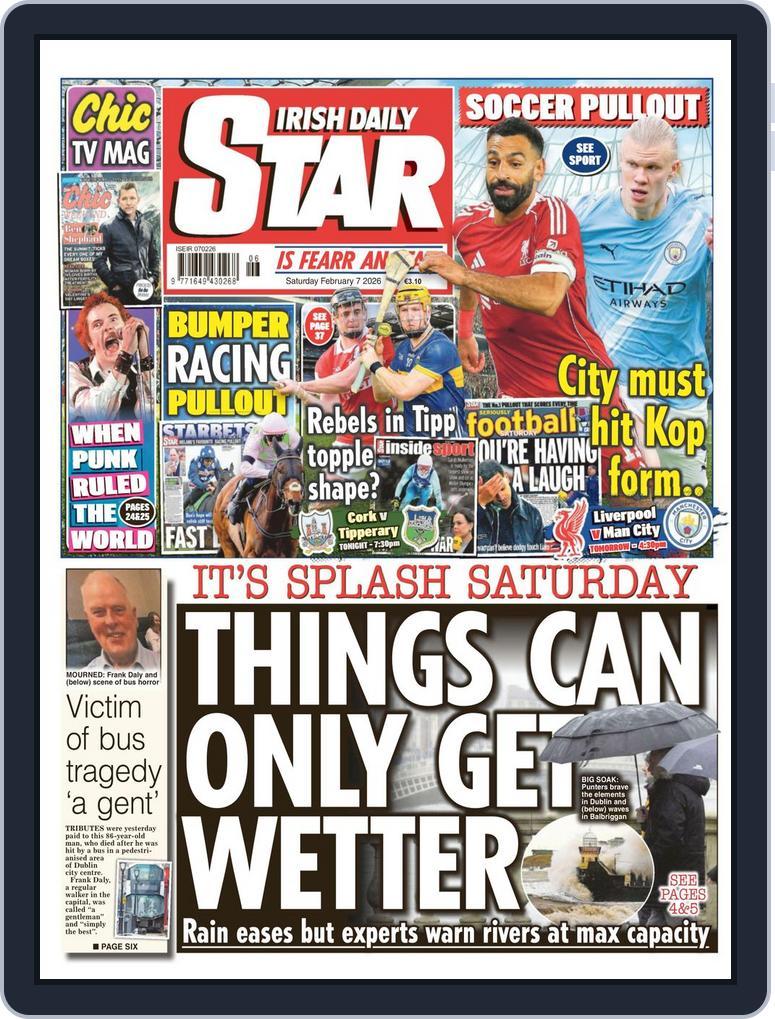 Irish Daily Star February 07, 2026 (Digital) - DiscountMags.com