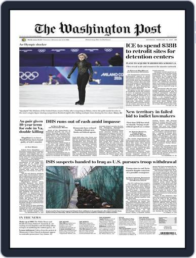 Washington Post Label The Washington Post February 14, 2026 (Digital) - DiscountMags.com