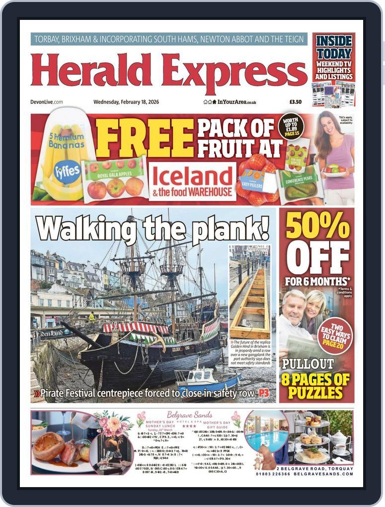Herald Express February 18, 2026 (Digital) - DiscountMags.com