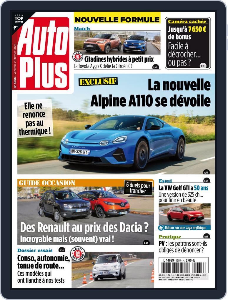 Auto Plus France No. 1955 (Digital) - DiscountMags.com