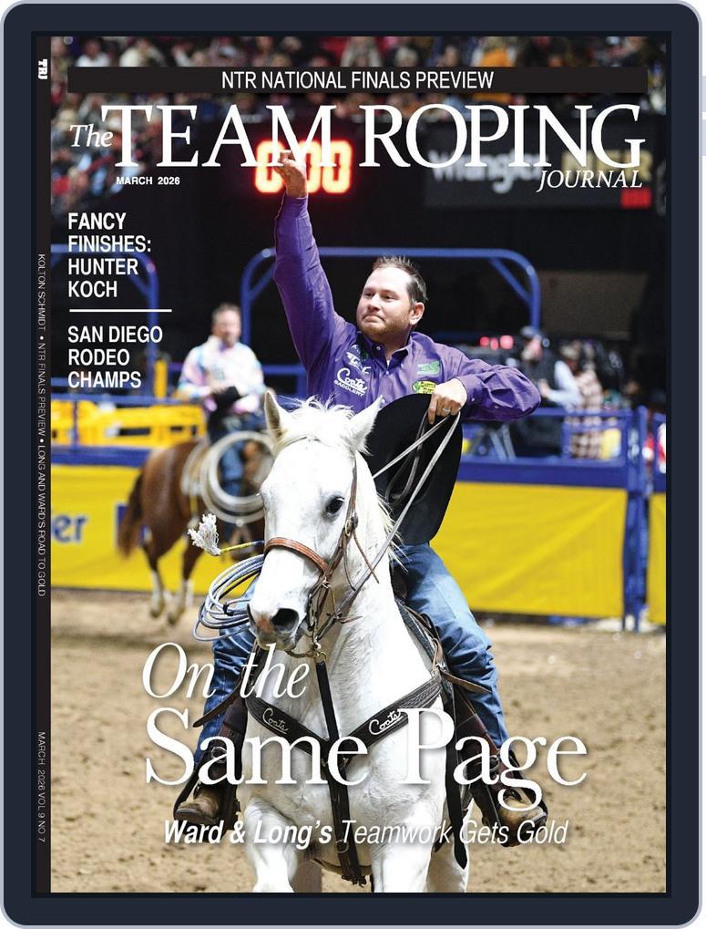 The Team Roping Journal March 2026 (Digital) - DiscountMags.com