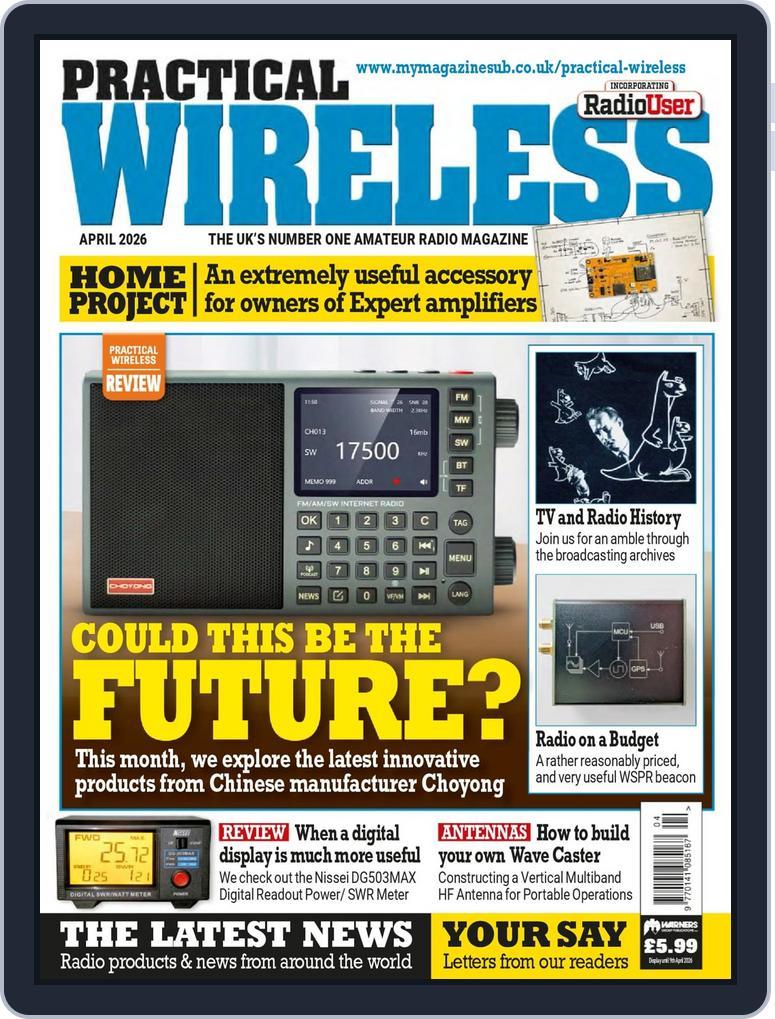 Practical Wireless April 2026 (Digital) - DiscountMags.com