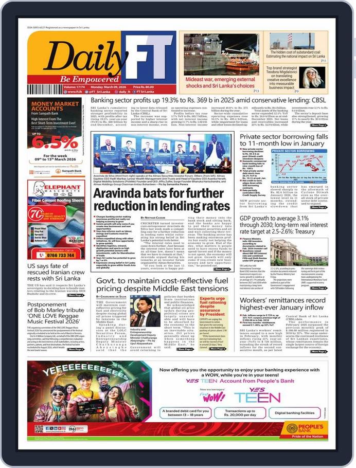 Daily Ft Epaper Daily Ft March 09, 2026 (Digital) - DiscountMags.com