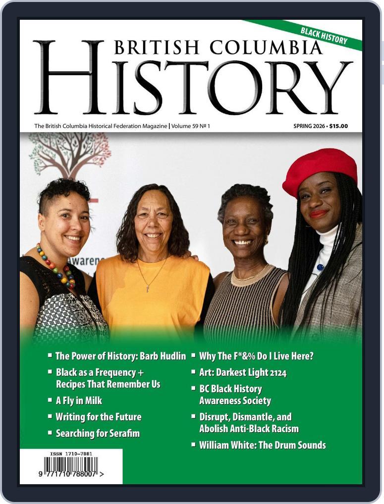 British Columbia History 59.1 Spring 2026 (Digital) - DiscountMags.com