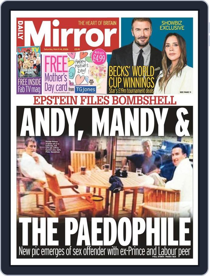 Daily Mirror UK March 14 2026 Digital DiscountMags daily-mirror-uk-march-14-2026-digital-discountmags