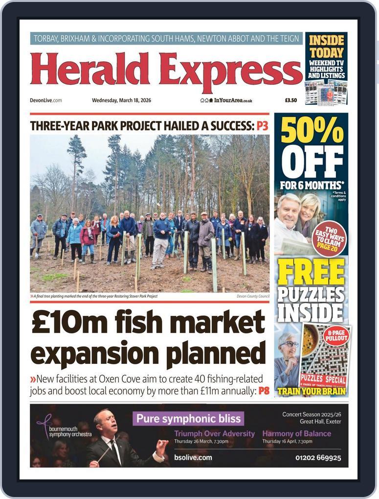Herald Express March 18, 2026 (Digital) - DiscountMags.com