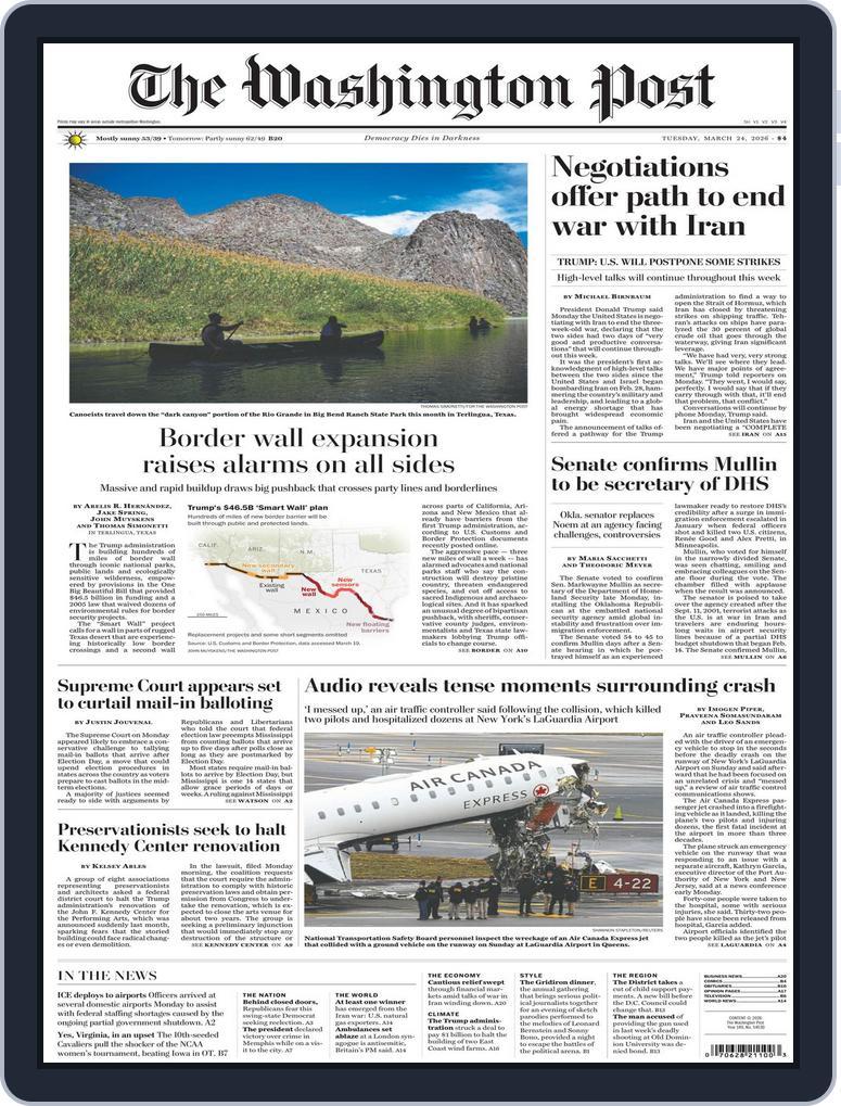The Washington Post March 24, 2026 (Digital) - DiscountMags.com