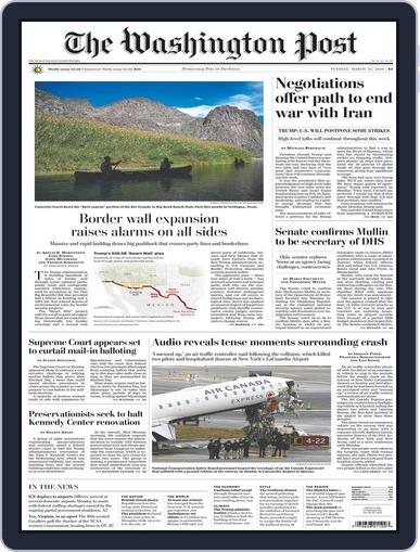 Washington Post Scan The Washington Post March 24, 2026 (Digital) - DiscountMags.com