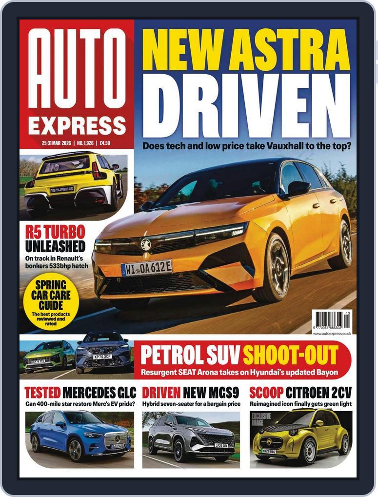 Auto Express March 25, 2026 (Digital) - DiscountMags.com