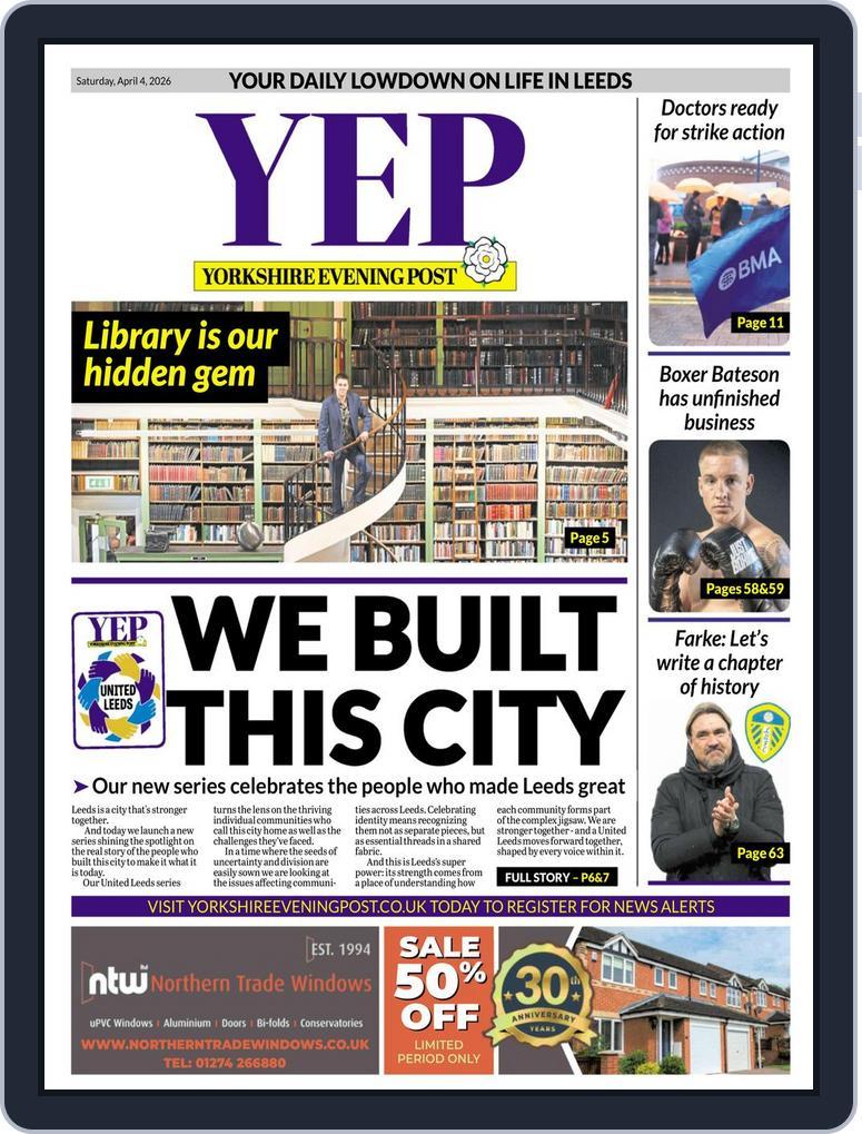 Yorkshire Evening Post April 04, 2026 (Digital) - DiscountMags.com