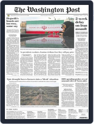 Washington Post Label The Washington Post April 08, 2026 (Digital) - DiscountMags.com