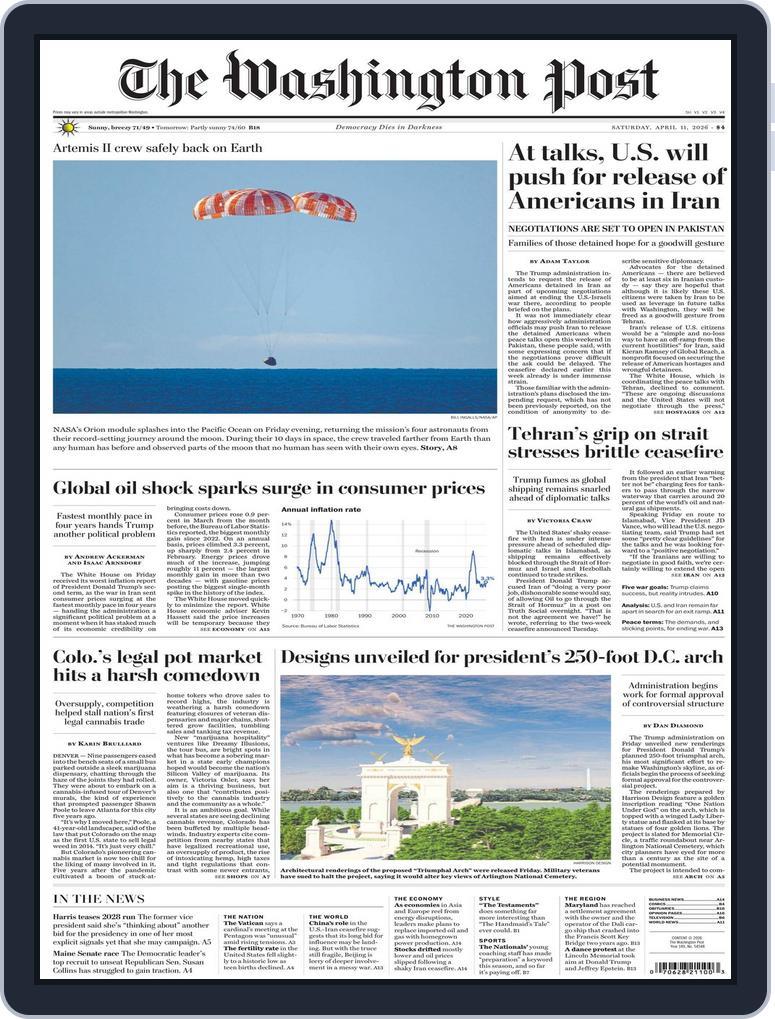The Washington Post April 11, 2026 (Digital) - DiscountMags.com