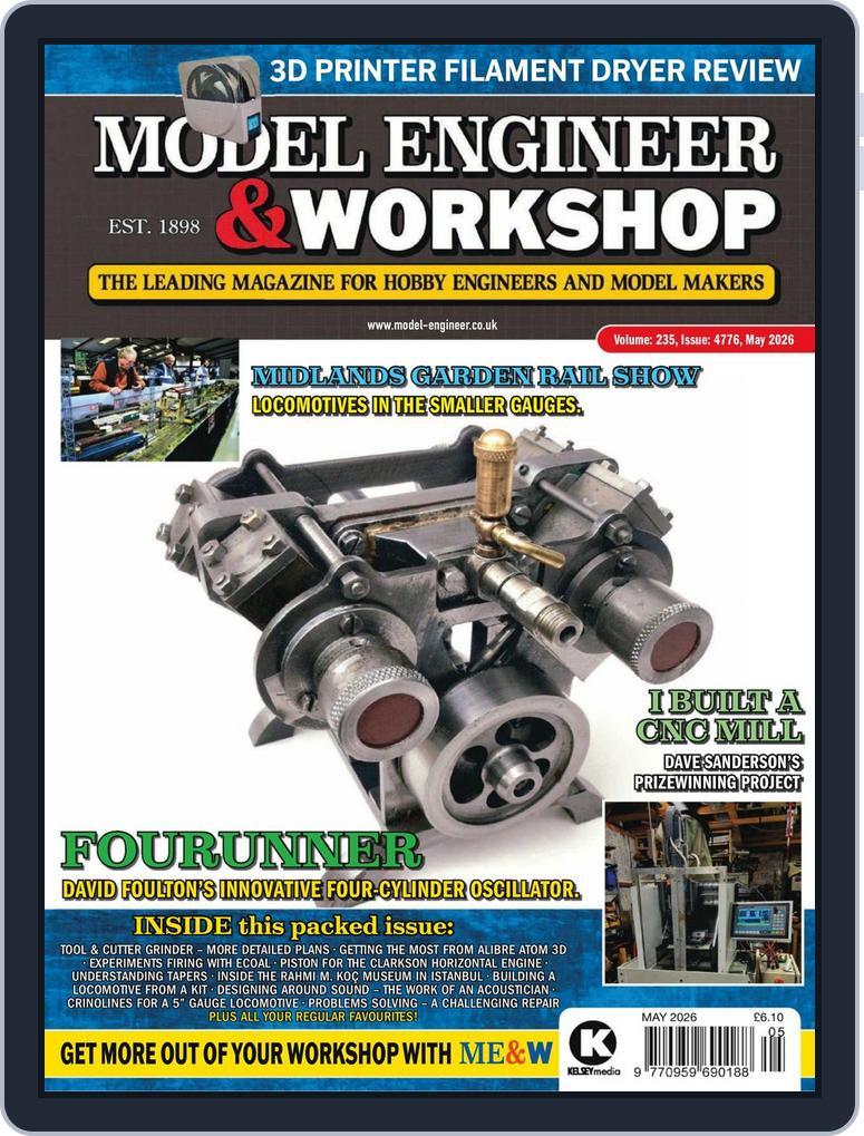 Model Engineer & Workshop May 2026 (Digital) - DiscountMags.com