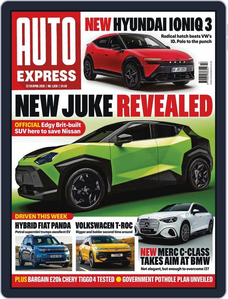 Auto Express April 22, 2026 (Digital) - DiscountMags.com