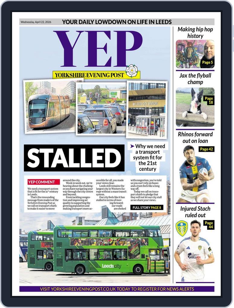 Yorkshire Evening Post April 22, 2026 (Digital) - DiscountMags.com