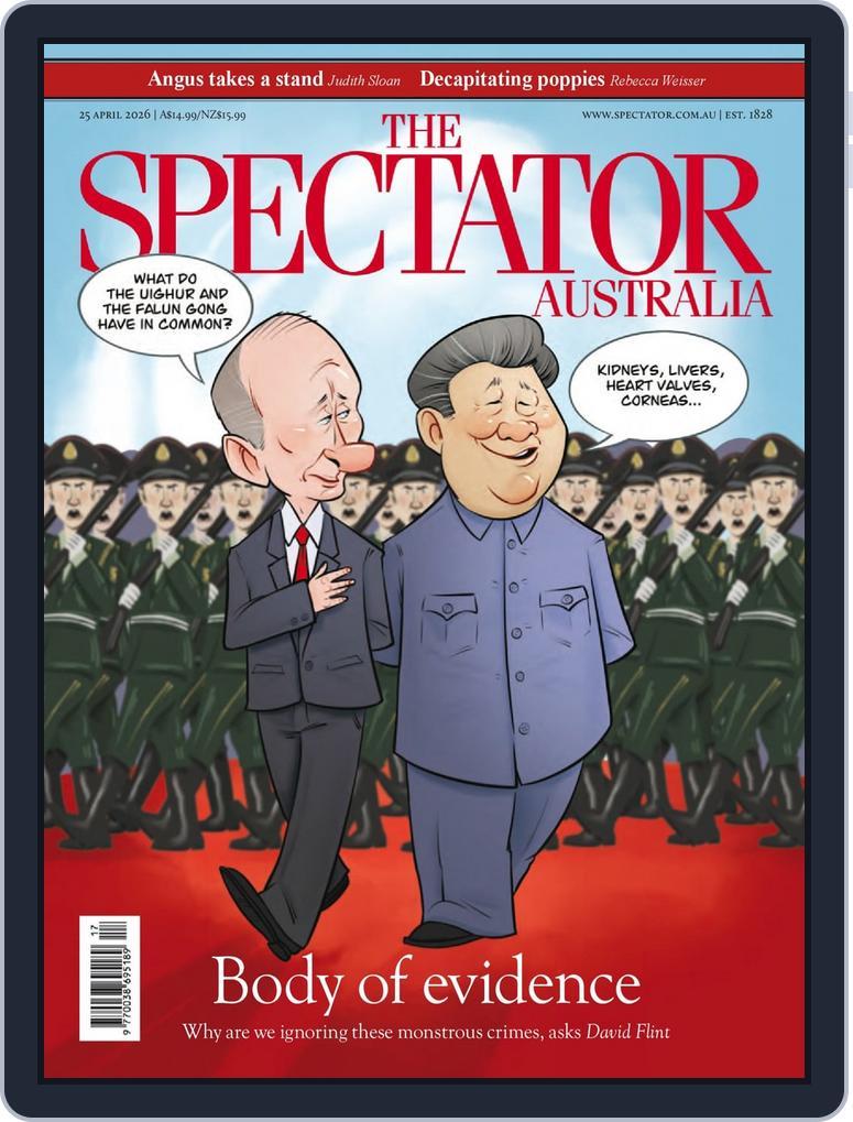 The Spectator Australia 25 April 2026 (Digital) - DiscountMags.com
