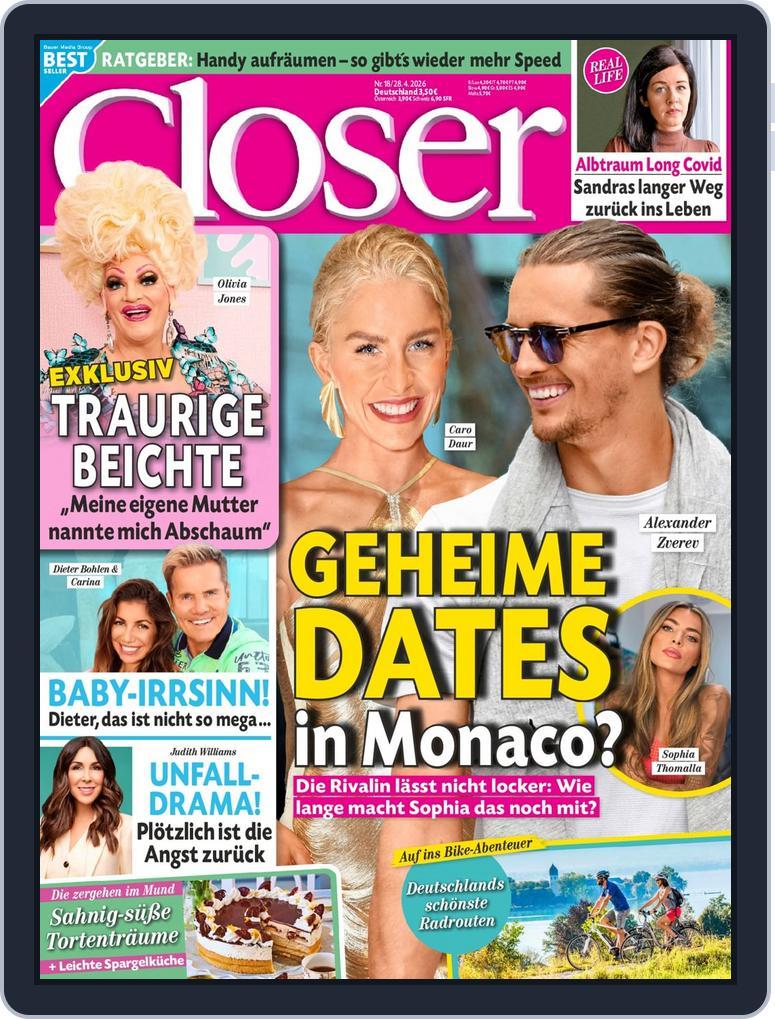 Closer Germany 18/2026 (Digital) - DiscountMags.com