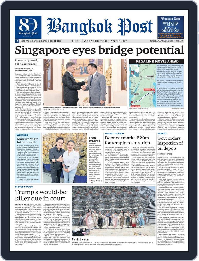 Bangkok Post April 28, 2026 (Digital) - DiscountMags.com