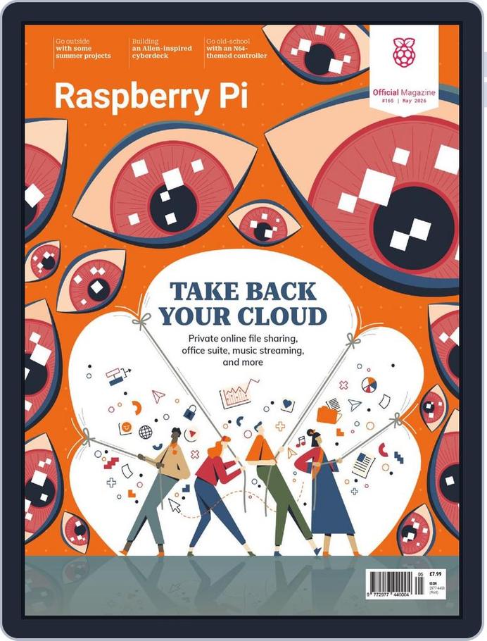Han Solo Raspberry Pie Cover Raspberry Pi Official #165 (Digital) - DiscountMags.com