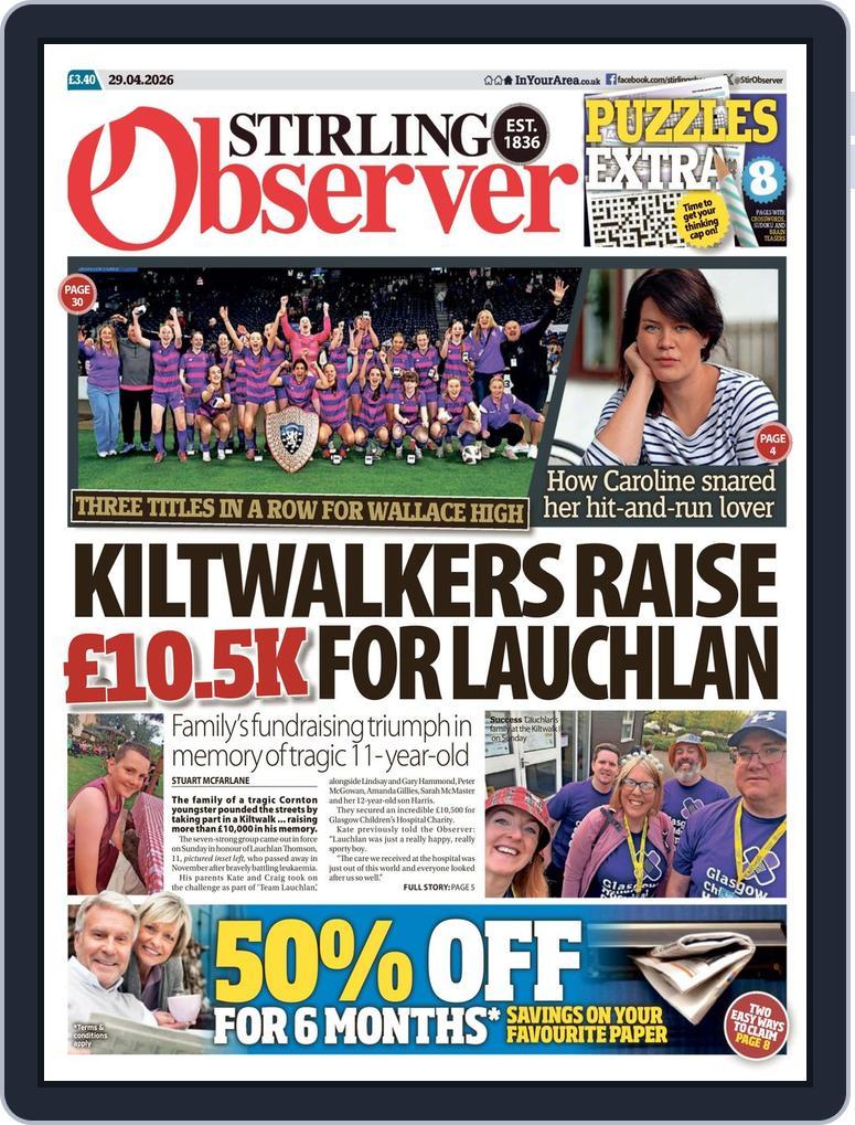 Stirling Observer April 29, 2026 (Digital) - DiscountMags.com