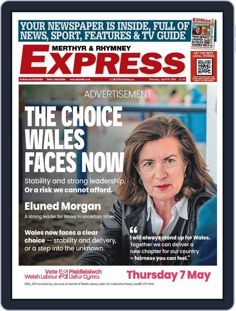 Merthyr & Rhymney Express April 30, 2026 (Digital) - DiscountMags.com