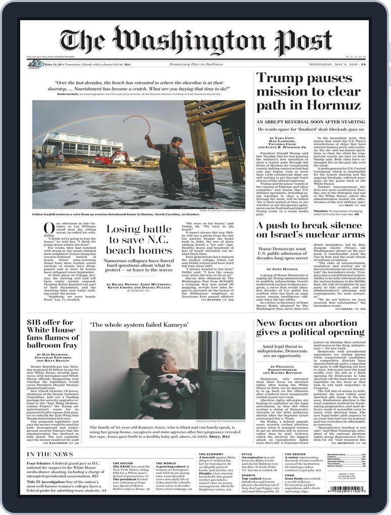 The Washington Post May 06, 2026 (Digital) - DiscountMags.com