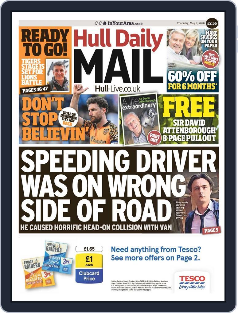 Hull Daily Mail May 07, 2026 (Digital) - DiscountMags.com
