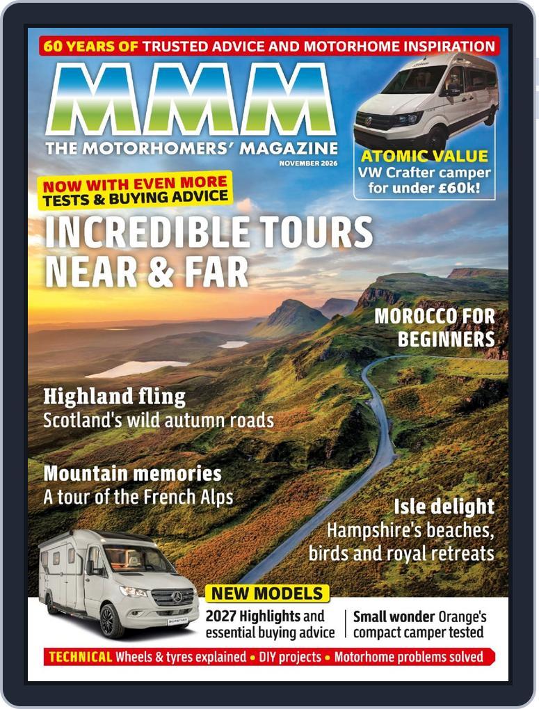 MMM - The Motorhomers' November 2026 (Digital) - DiscountMags.com