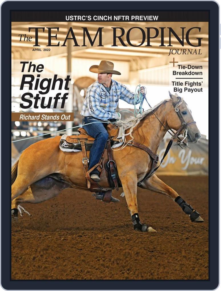 The Team Roping Journal April 2022 (Digital) - DiscountMags.com