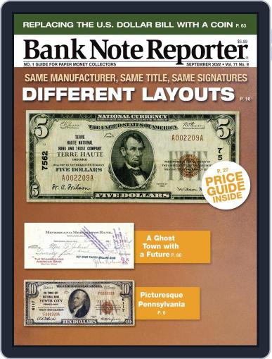 Banknote Reporter September 2022 (Digital) - DiscountMags.ca
