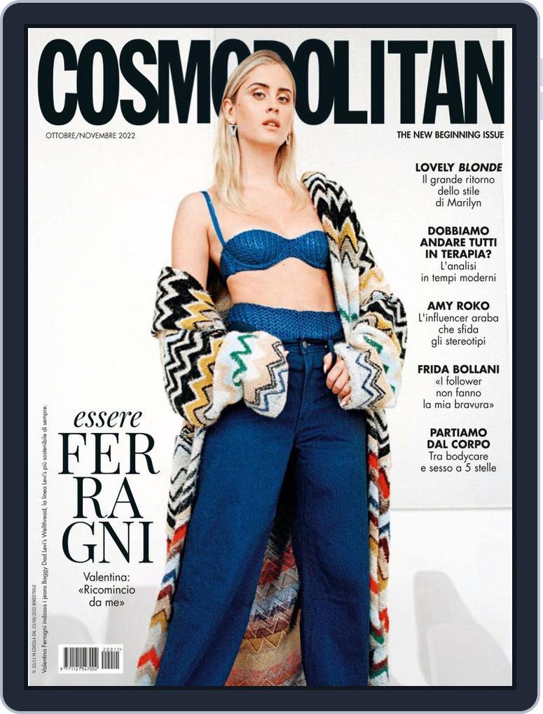 Cosmopolitan Italia Ottobre - Novembre 2022 (Digital) - DiscountMags.com