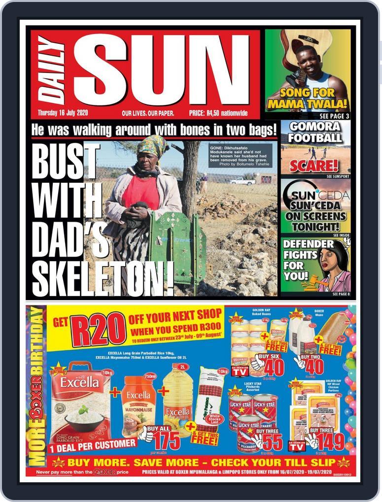 Daily Sun July 16, 2020 (Digital) - DiscountMags.com
