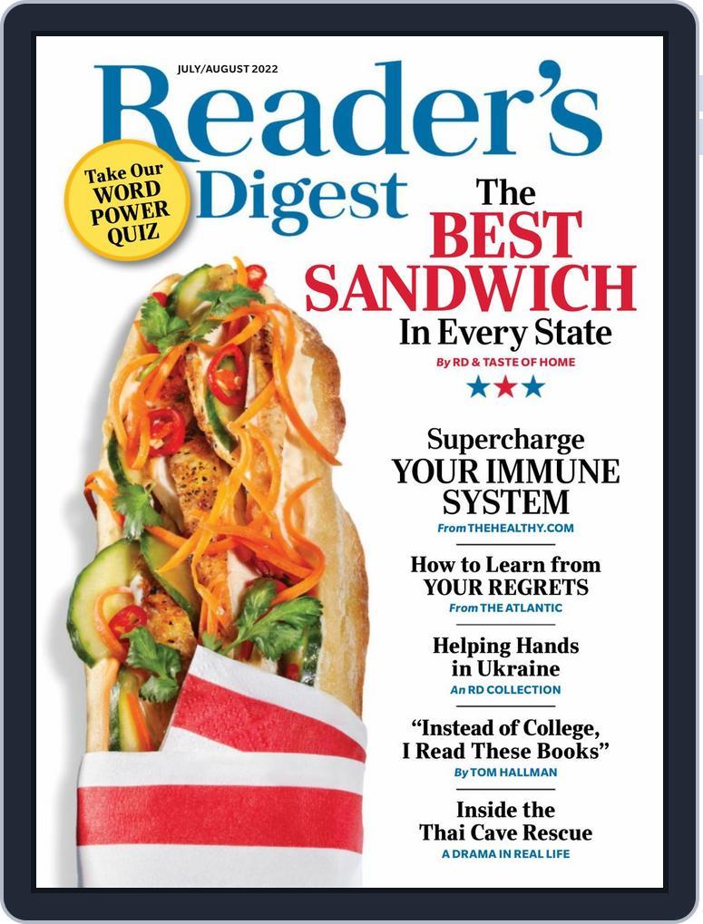 Reader's Digest July - August 2022 (Digital) - DiscountMags.com